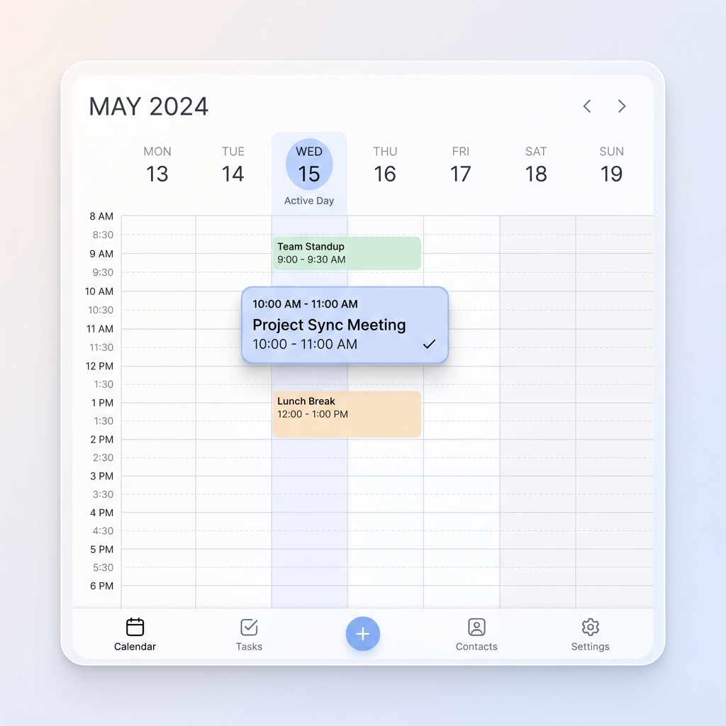 Calendar UI